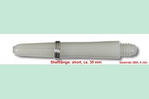 Násadky KARELLA Nylon Short - biele art. 44409